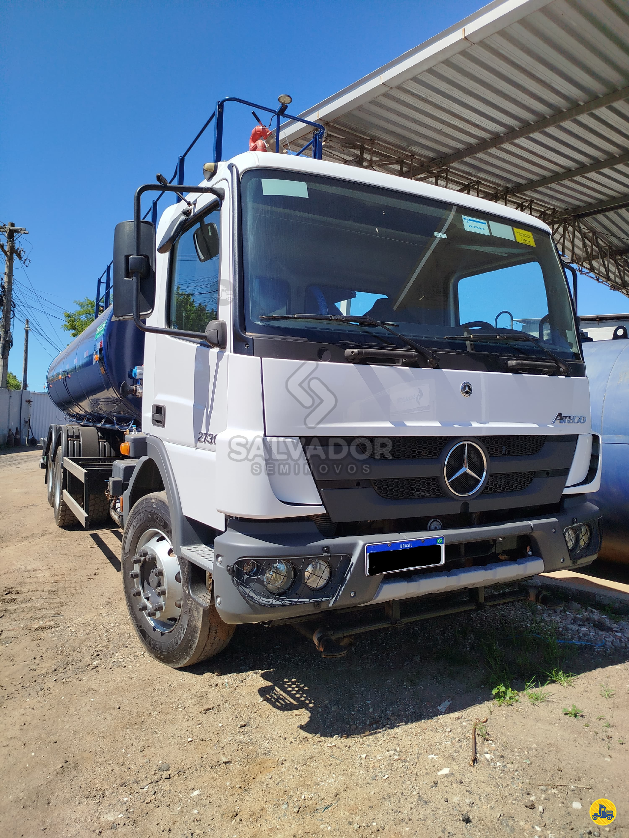 CAMINHAO MERCEDES-BENZ MB 2730 Tanque Pipa Truck 6x4 Salvador Seminovos ICONHA ESPÍRITO SANTO ES